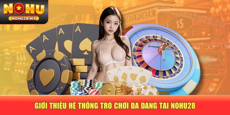 Giới thiệu hệ thống trò chơi đa dạng tại NOHU28 Giới thiệu hệ thống trò chơi đa dạng tại NOHU28