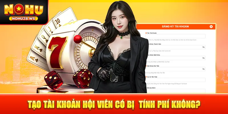 Tạo tài khoản hội viên có bị tính phí không? Tạo tài khoản hội viên có bị tính phí không?