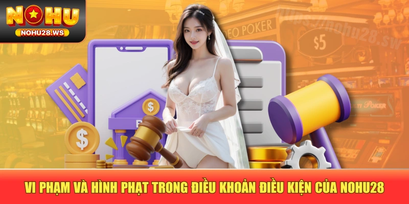 Vi phạm và hình phạt trong điều khoản điều kiện của NOHU28